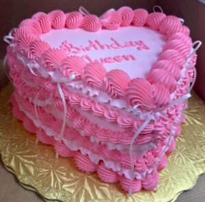 163 personalização + formato de coração + escrita manual + fita