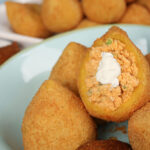 Brazilian chicken croquette | Coxinha com Catupiry