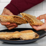 Brazilian crispy fried pastry | Pastel de queijo, carne ou frango